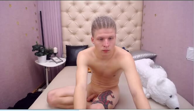 sexy russian boy on the bed 3
