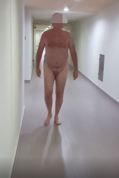 First walk naked in public