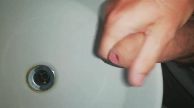 cum in sink - video 2