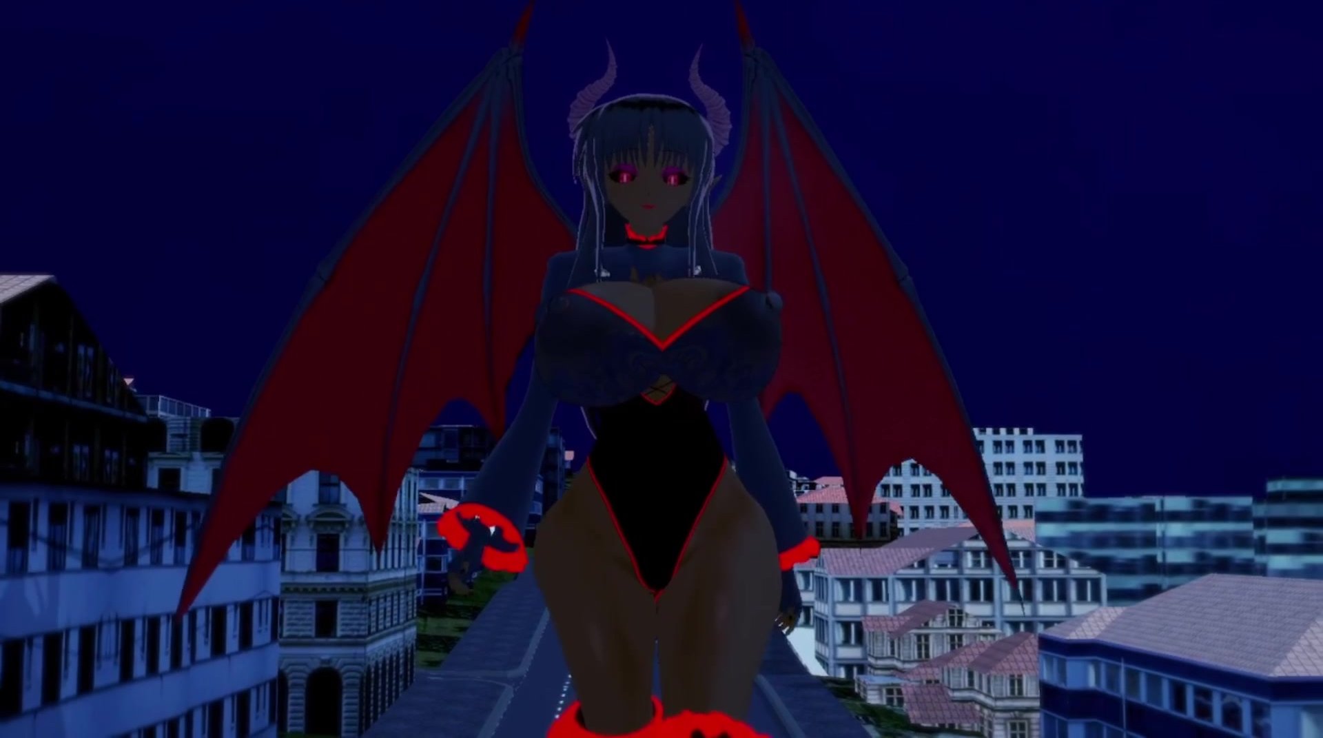 Succubus strolls and grows in the city