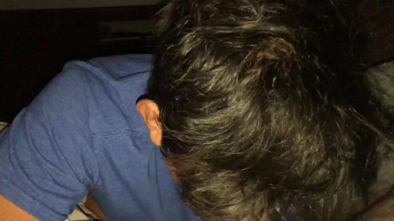 Young guy sucks p3rv dad