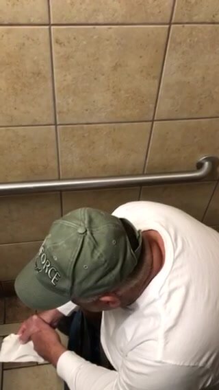 Older man takes a dump - video 3