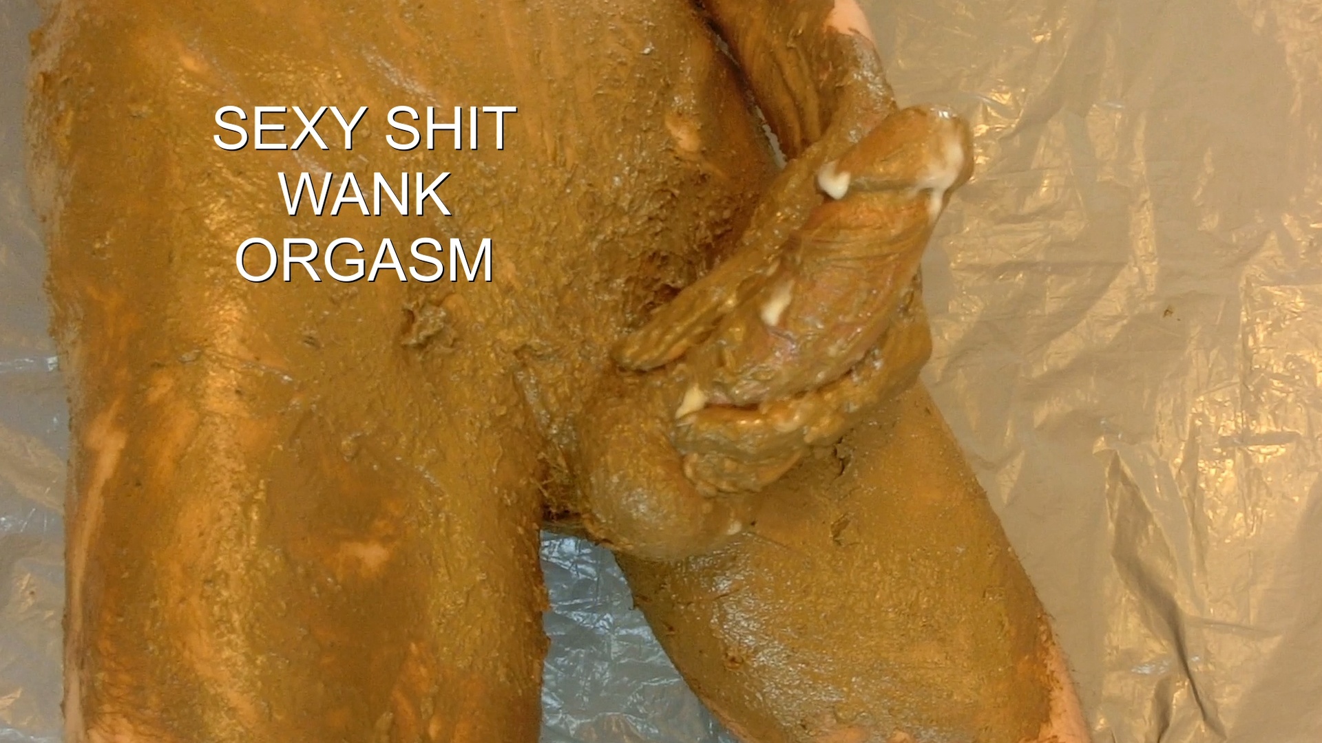 Sexy Shit Wank Orgasm Full Body Scat Smearing
