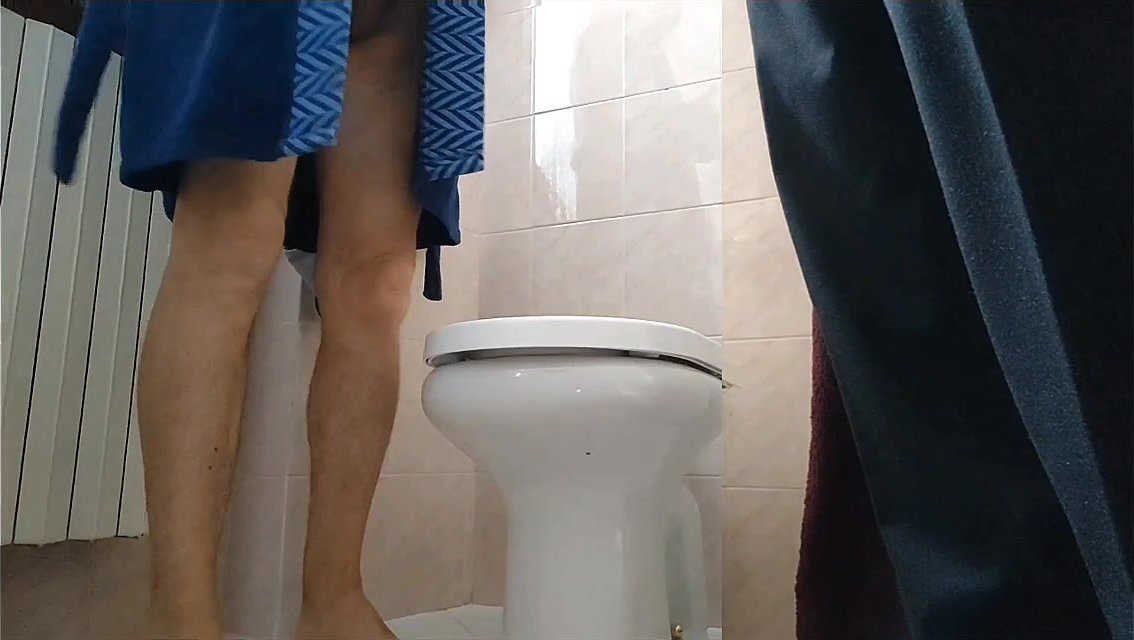 various scenes male in bathroom part 2