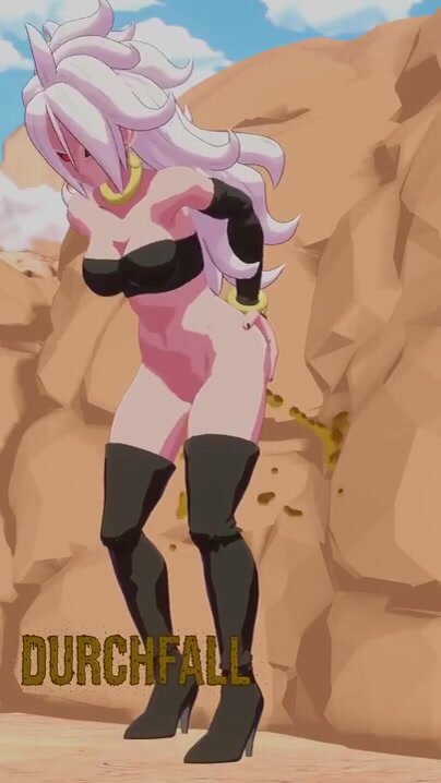 Android 21 poop