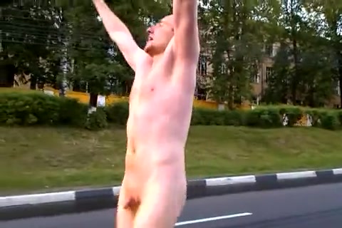 Hot Redhead Stud Fully Naked on the Streets Until He's Arrested (P1)