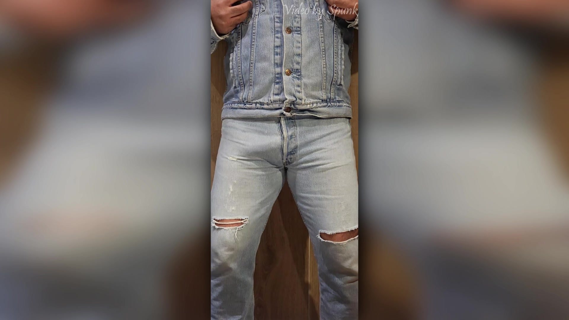 Cumming inside my Levis 501 jeans