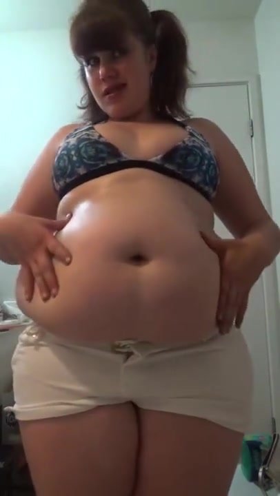 huge belly fat belly