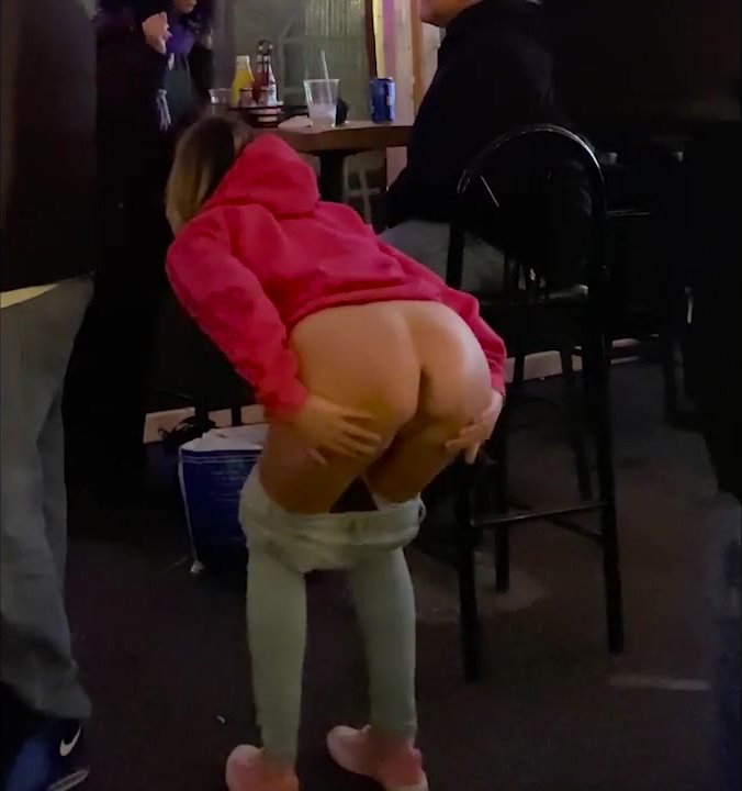 Open ass in public