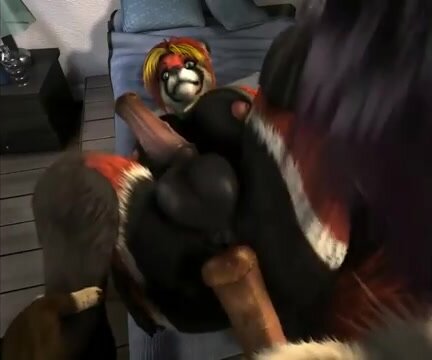 Furry gets fucked (video by  h0rs3)