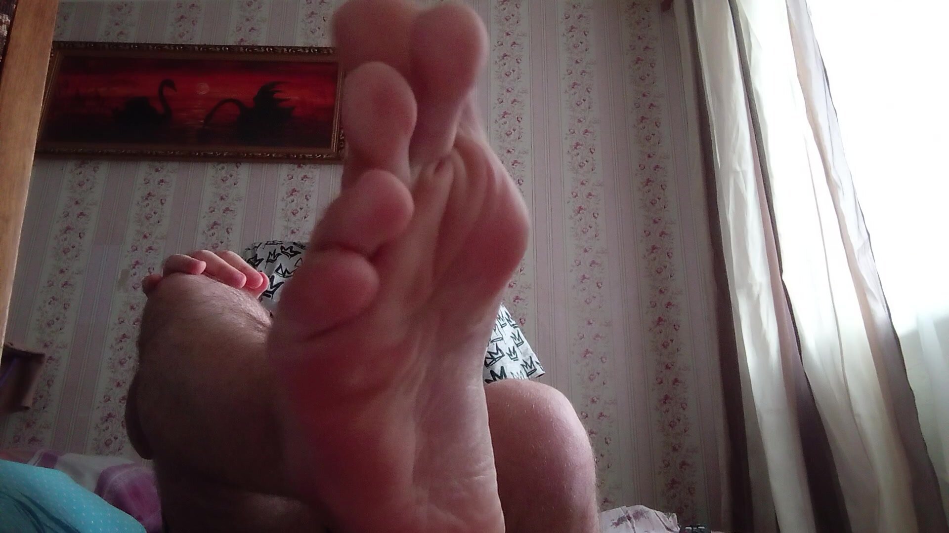 my big smelly feet