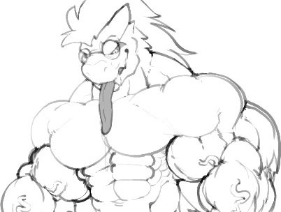 Dariex's muscle show