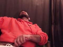 CIGAR SMOKING SEXY ALPHA WANKS HIS BIG COCK - video 2