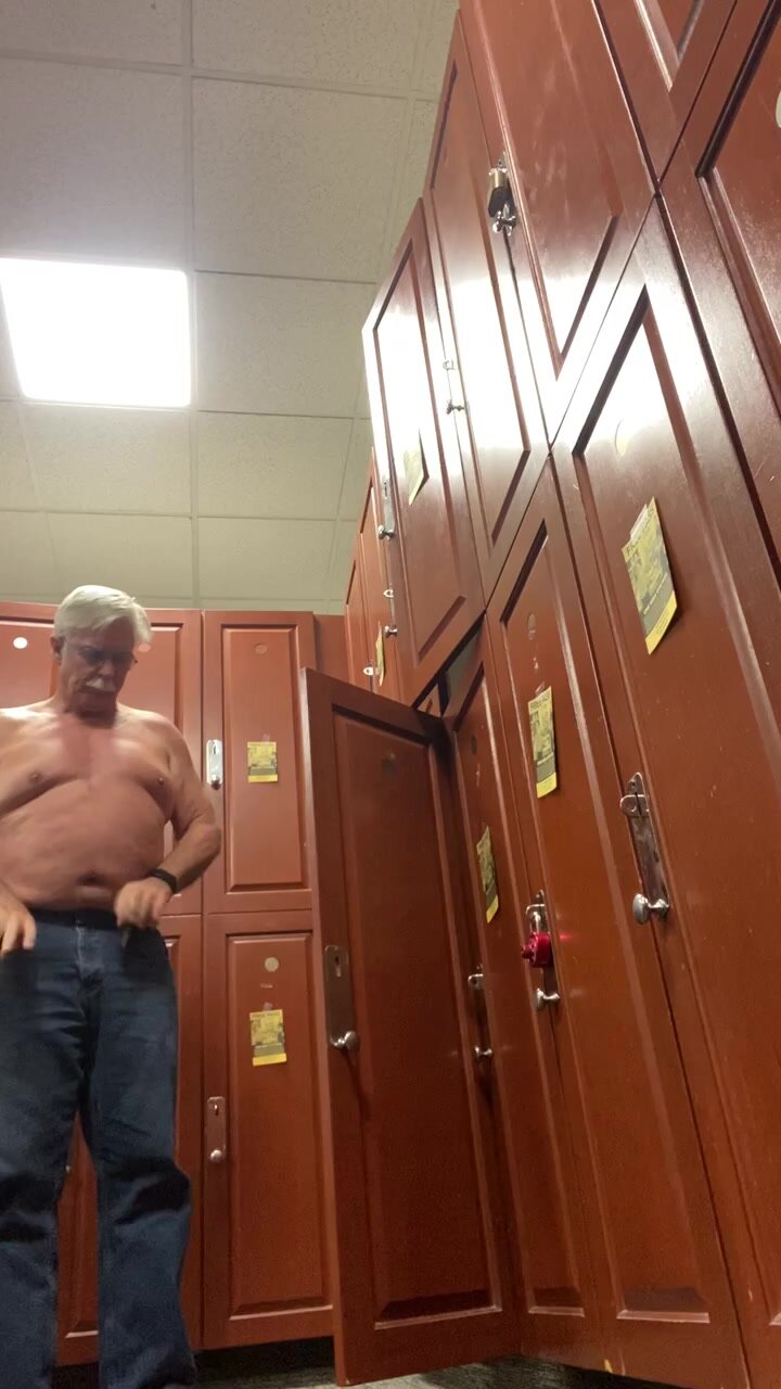 Grandpa at lockers