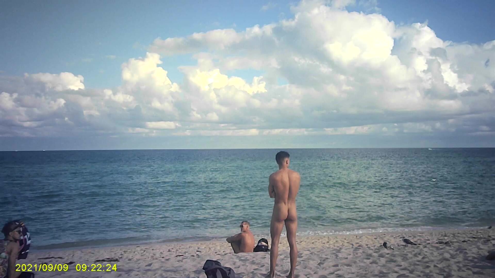 Amazing Ass on the Nude Beach