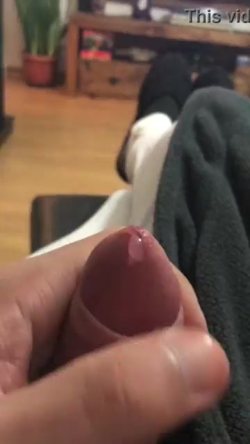 Playing with my dick - video 4