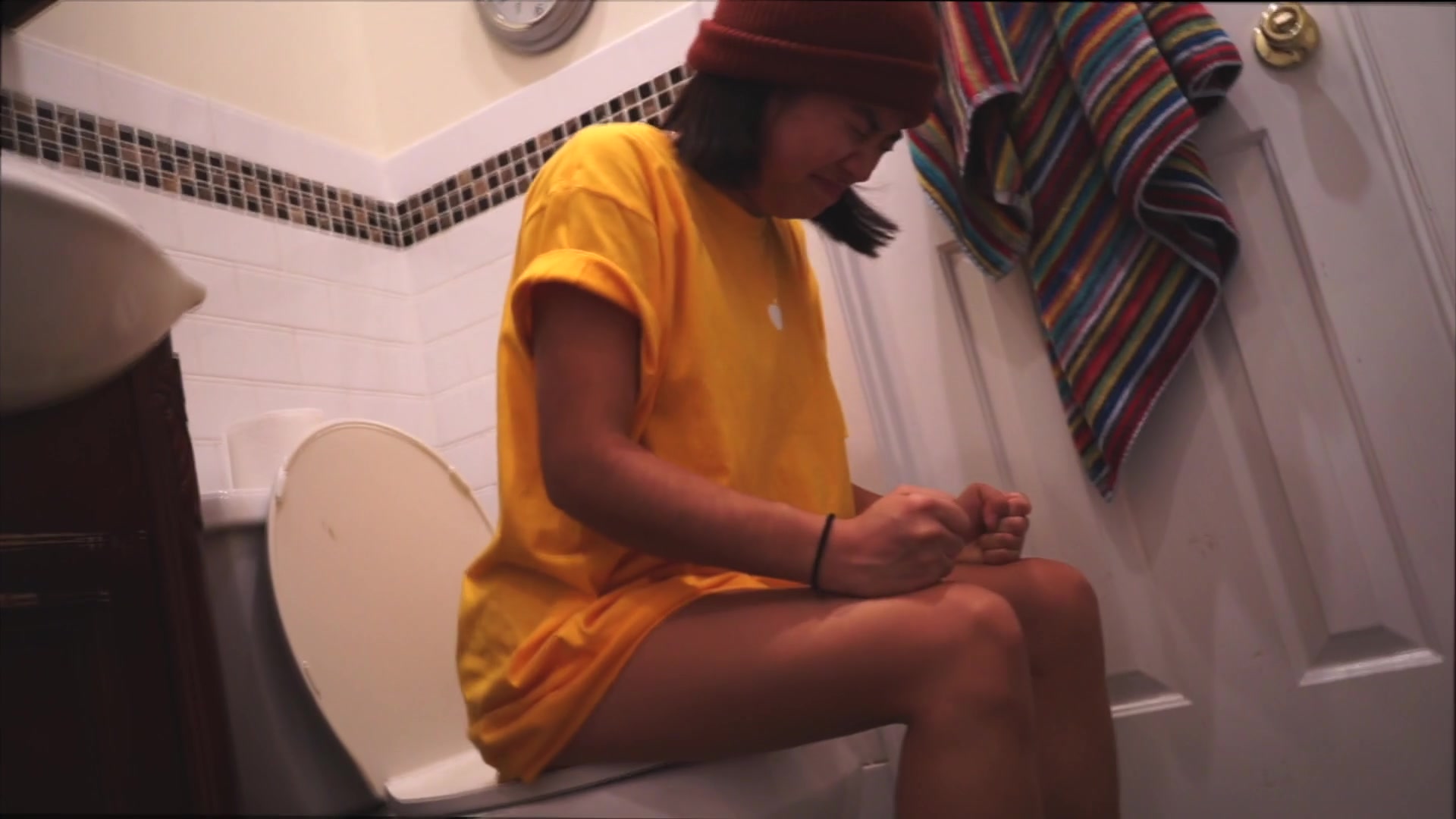 Asian Girl Pooping Short Film