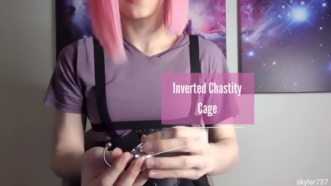 Putting on an inverted cage