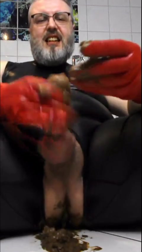 Red Rubber Gloves Shit Play Pt 3 of 3