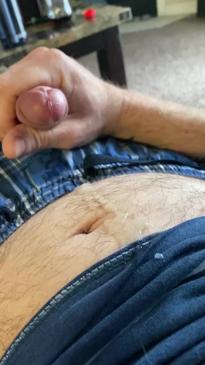 Uncut cum shot - video 3