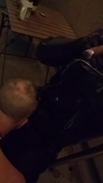 Master Enjoys A Cigar And A Blow Job