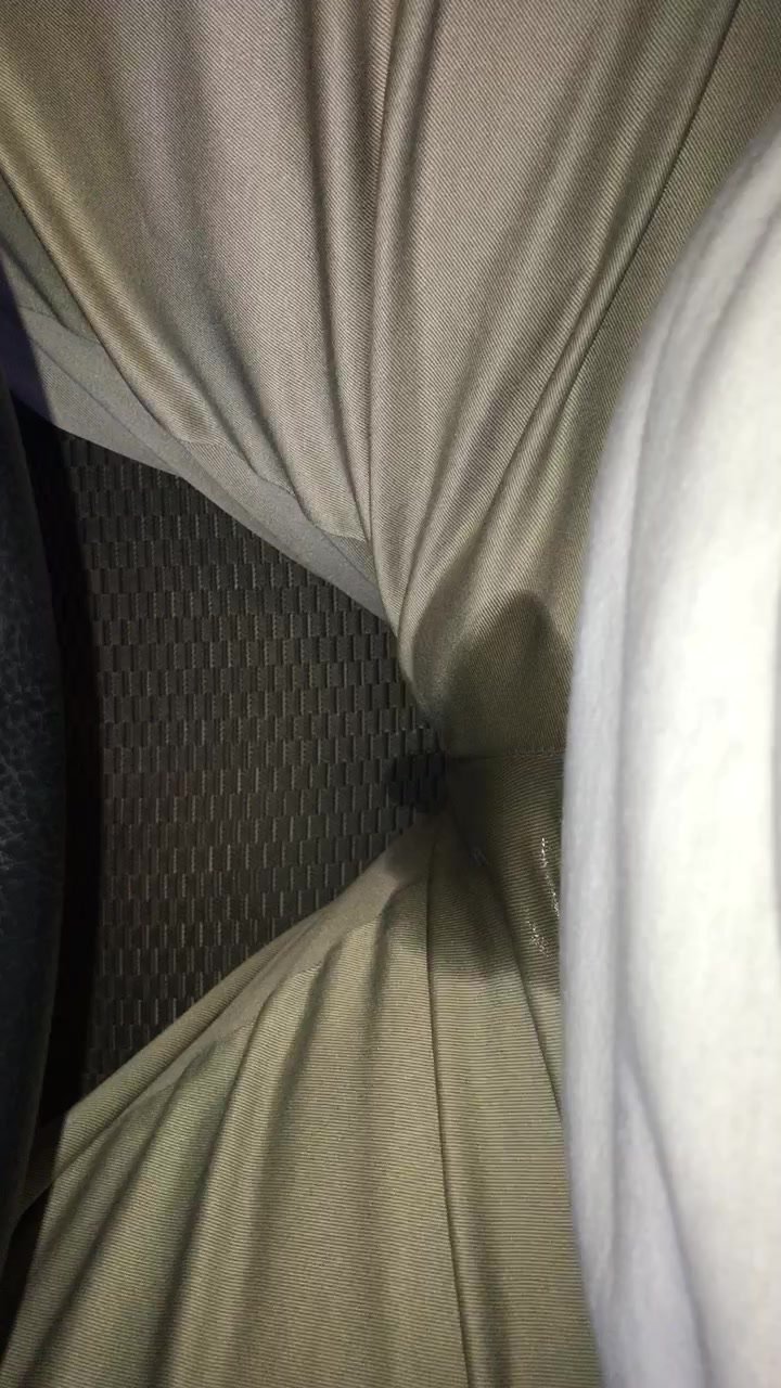 Piss pants in car