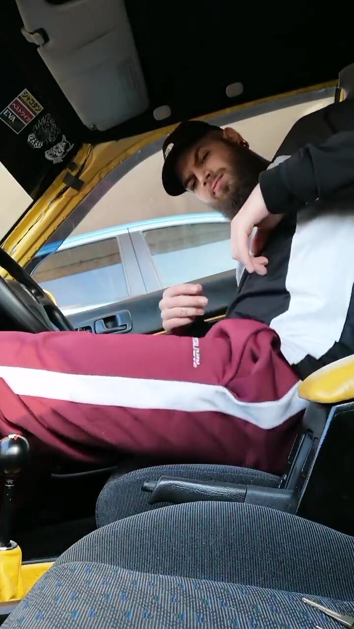 Imagine you get in that car and this handsome man lets
