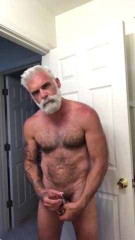 Hot Daddy Undresses