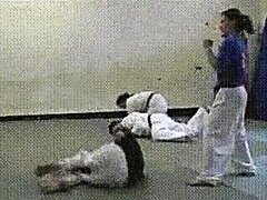 karate training goes wrong