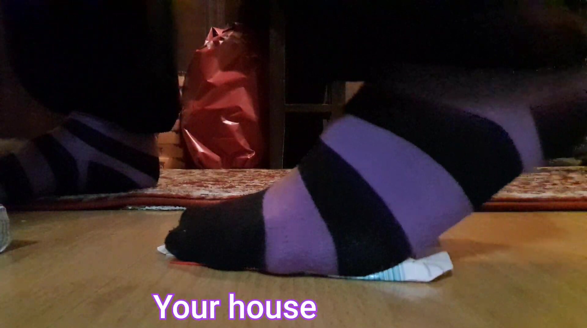 Your home stomped by femboy