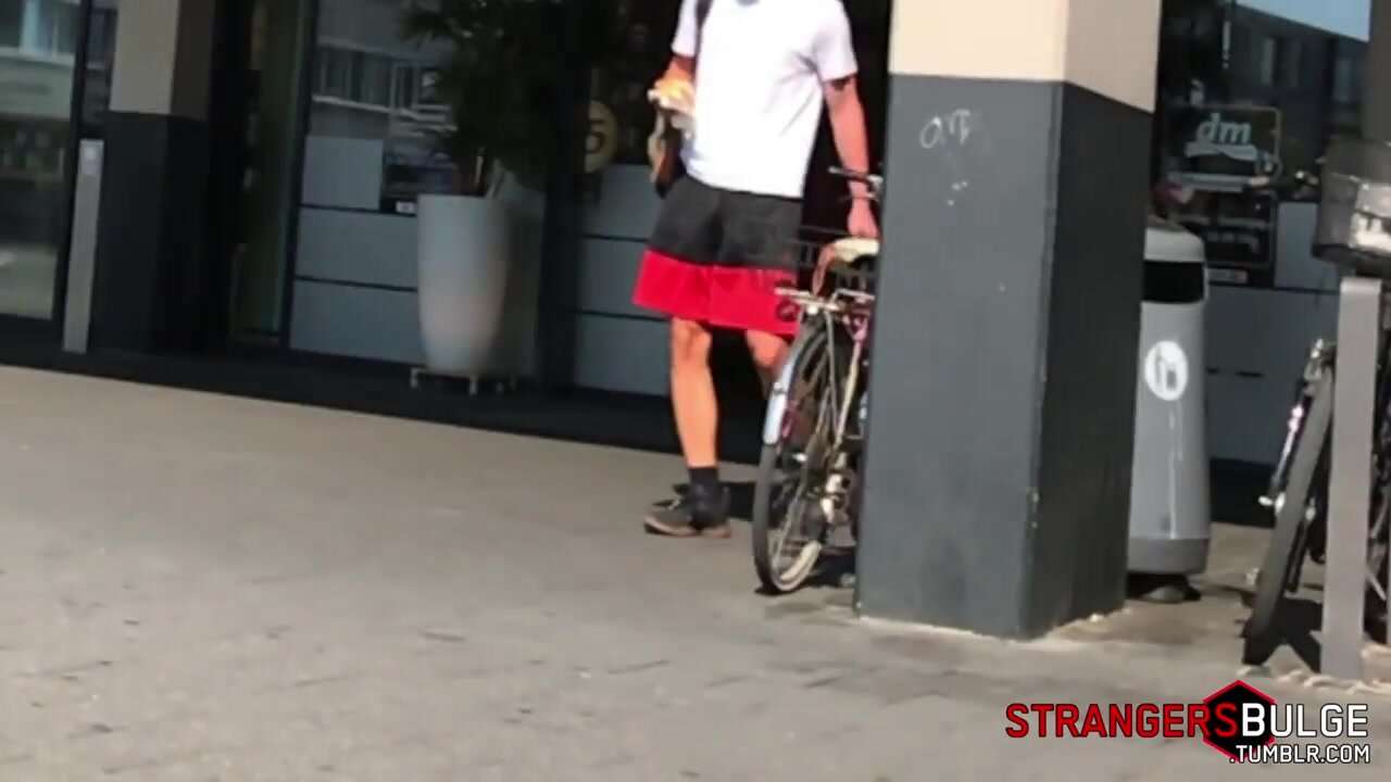 Cock Bounces In Shorts