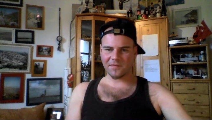 Hairy Guy Jacks Off