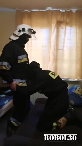 Polish firefighter ssuck