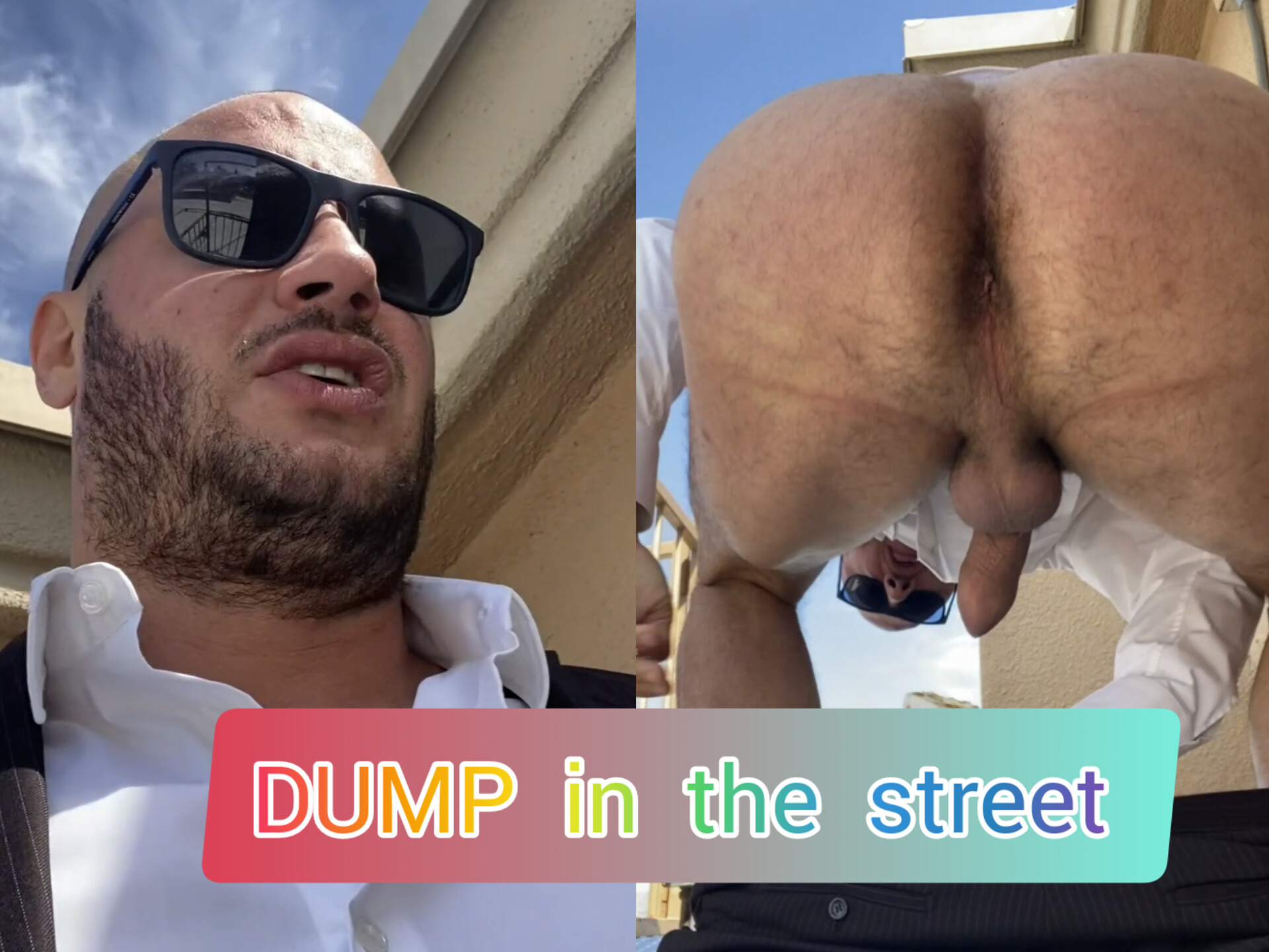 Famous actor poop in the street