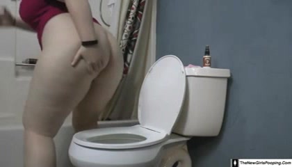 Poop on toilet - video 4