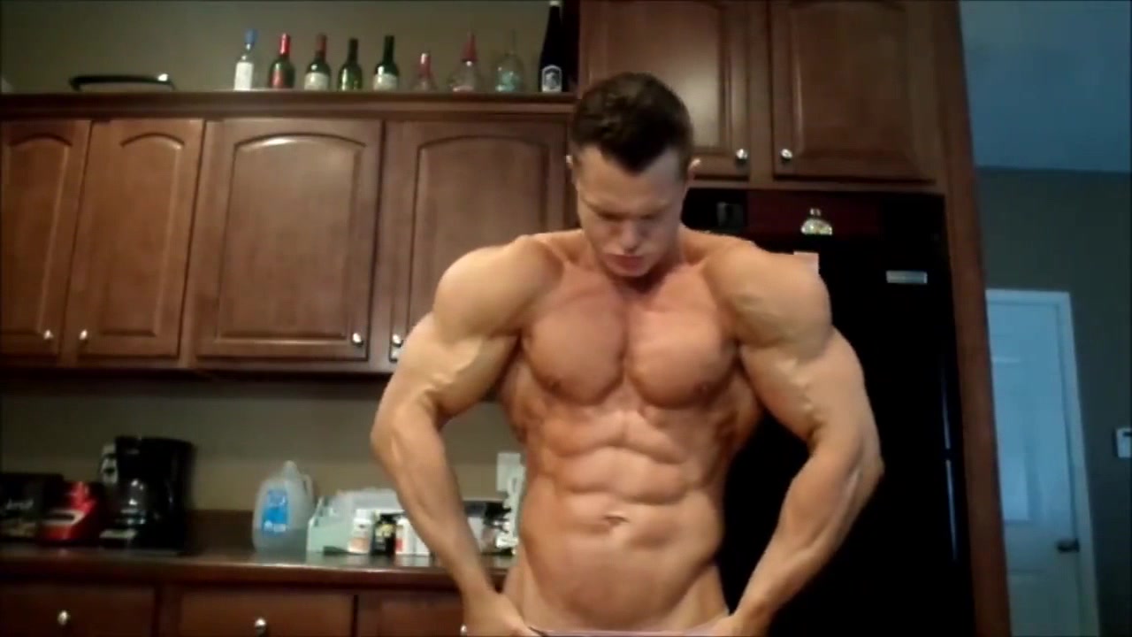 cocky muscle hunk