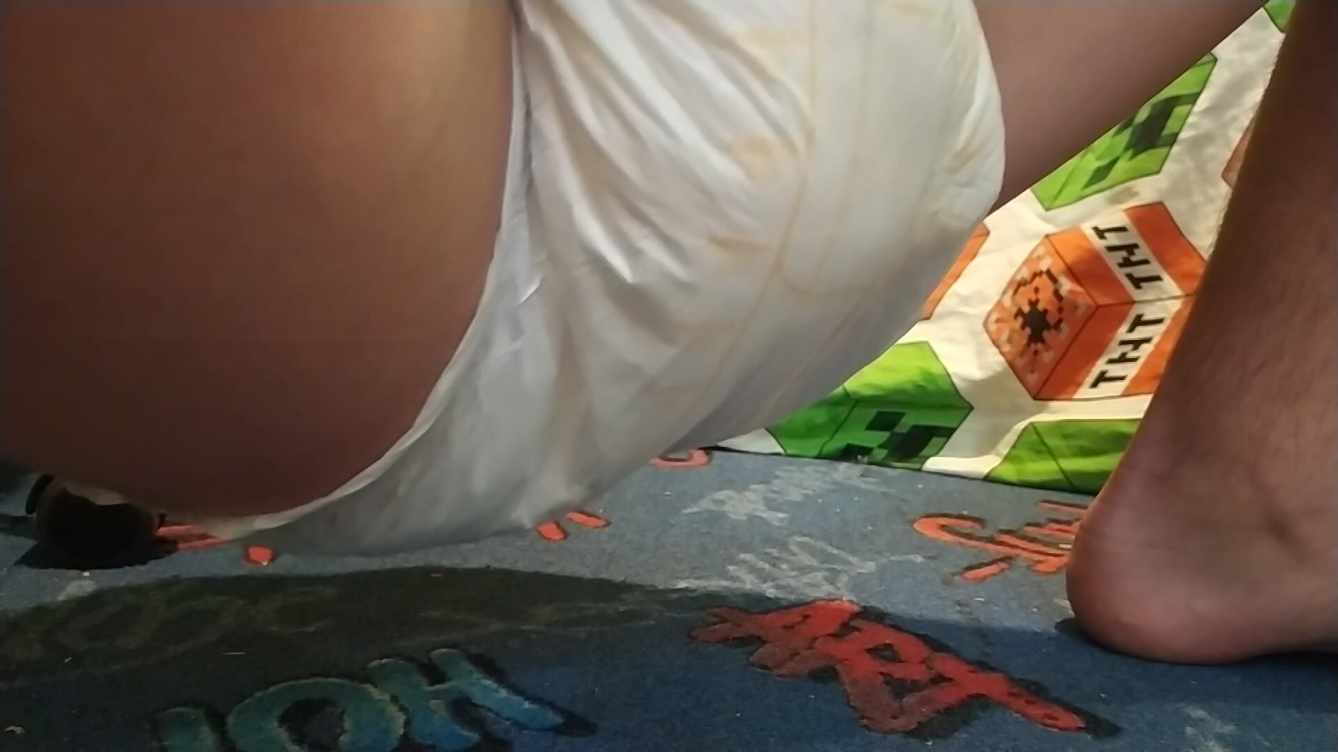 Huge diaper mess - video 6