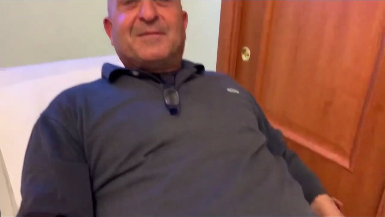 Italian dad demonstrates his erection