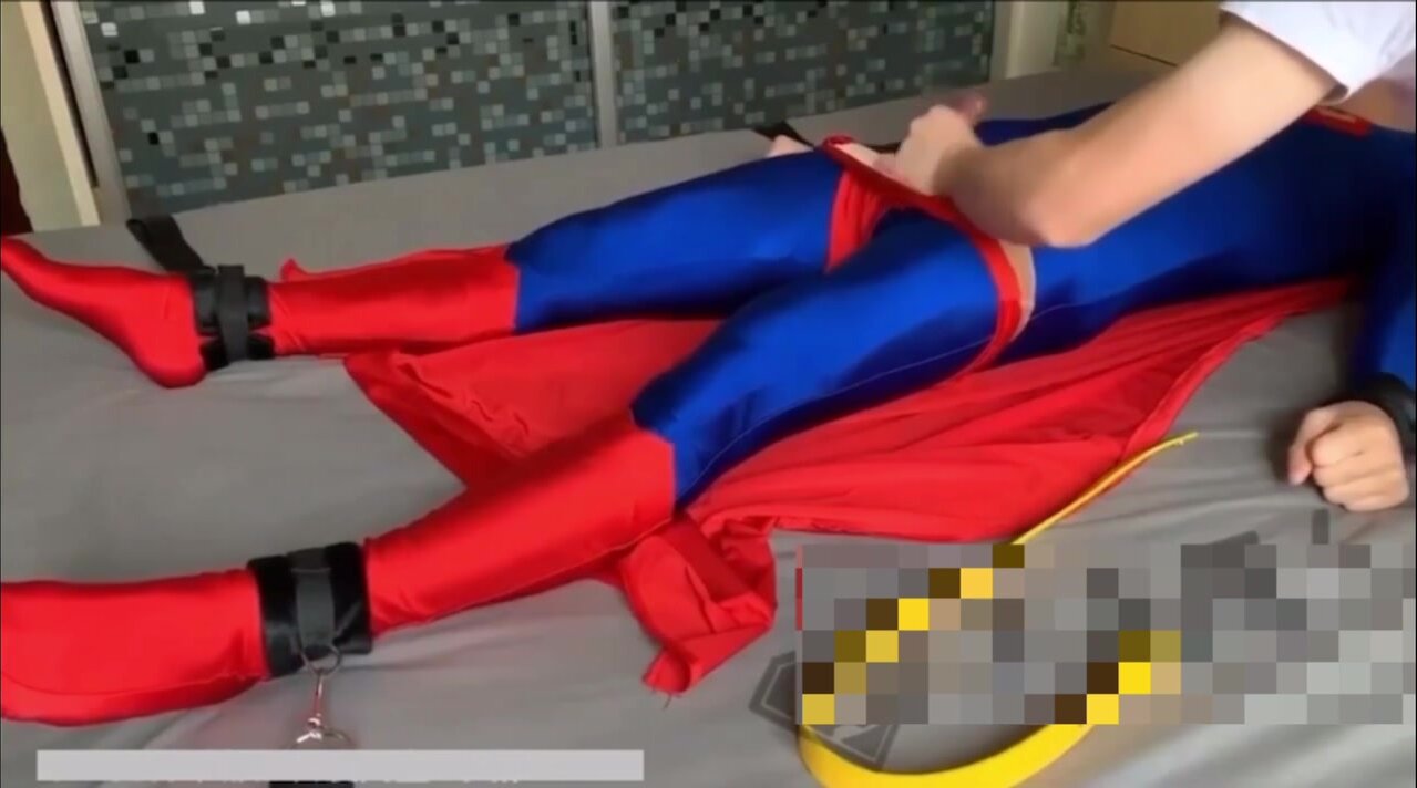 Superman ejaculates