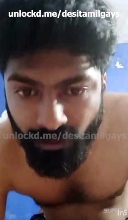 Sexy South Indian hairy guy jerkoff