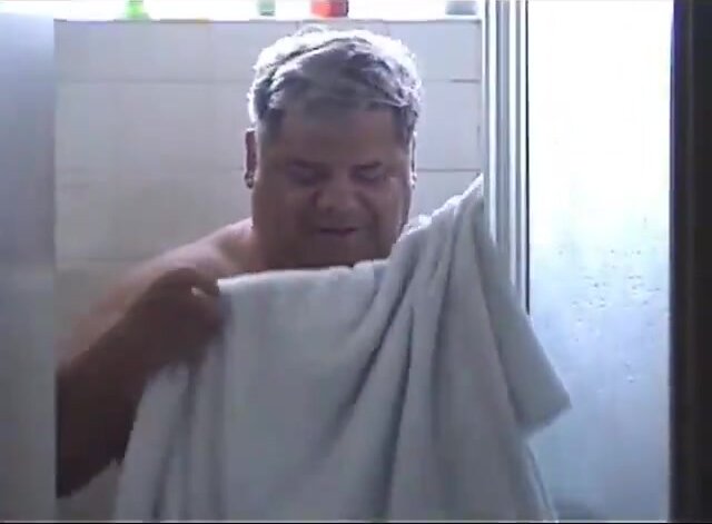 cute chub in shower