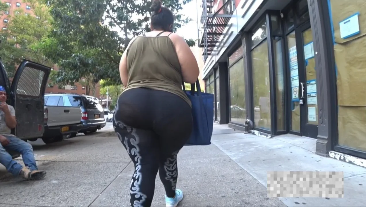 PHATZILLA SSBBW GODDESS IN SEE THROUGH LEGGINGS 2 - ThisVid.com