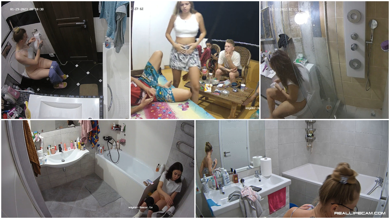 Apartment Bathroom Pooping - Live Cam Mix - Volume 18 - ThisVid.com