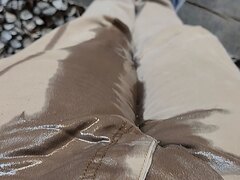 Pissing pants on the rails