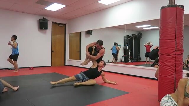 WRESTLE GUT PUNCH FLEXING - video 26