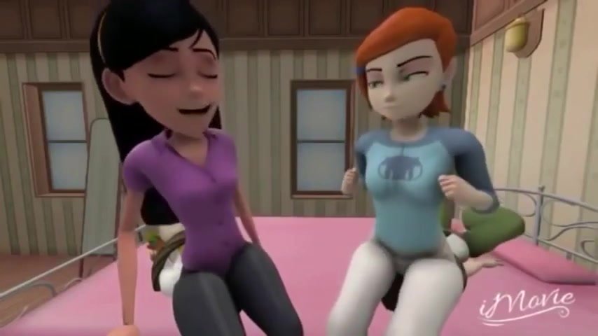 Girl fart animation - video 7