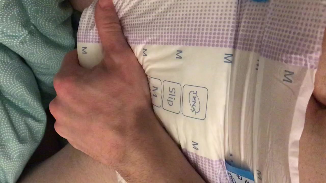Diapered for bed