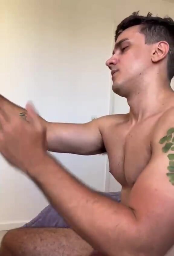 Slapping his faggot face