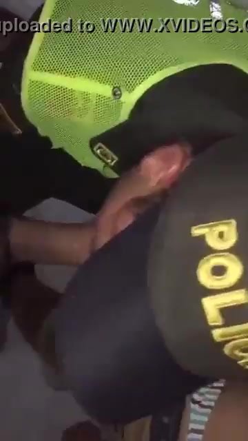 police sucking two big dicks