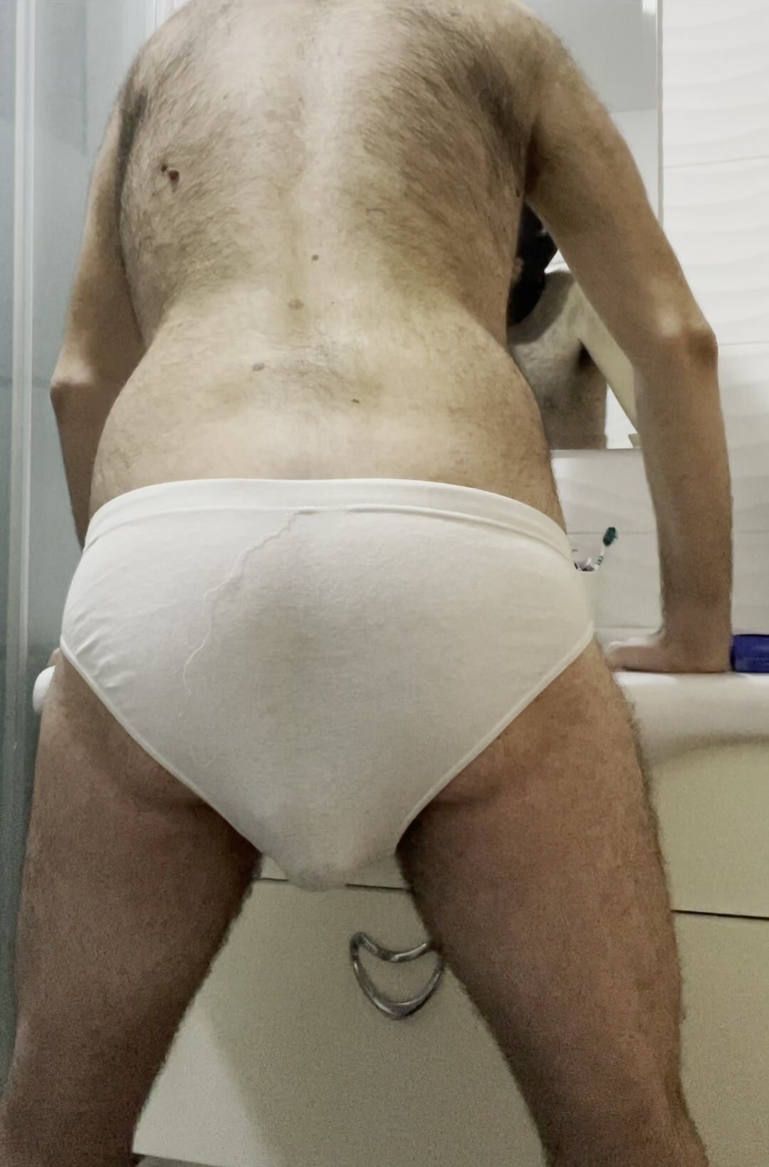 Massive panty poop in panties